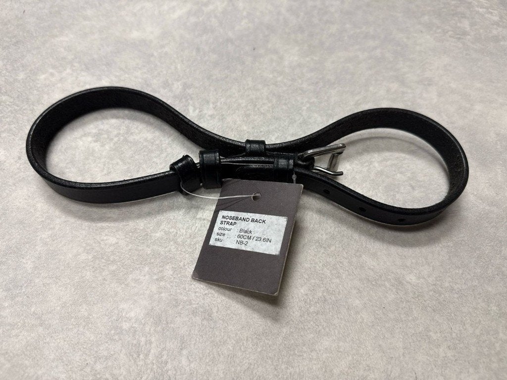 Bridle2Fit neusriem riempje zwart 60, Dieren en Toebehoren, Ophalen of Verzenden, Nieuw, Zwart, Overige typen
