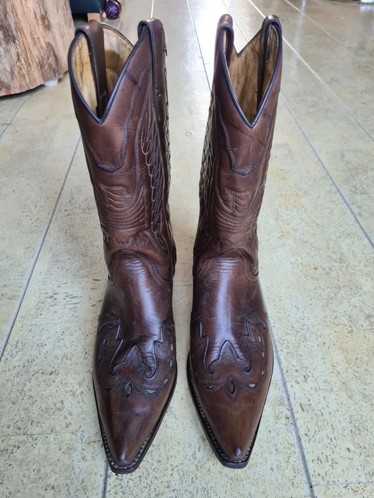 Sancho cowboy laarzen mt 44. Western boots. Bruin, Ophalen of Verzenden, Gedragen, Bruin, Boots