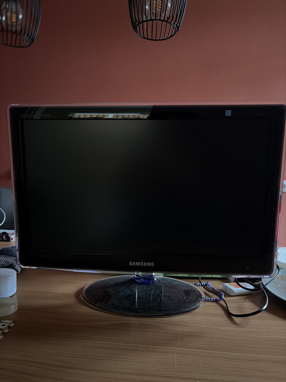 Samsung SyncMaster 275T 27 inch monitor, Ophalen, Gebruikt, DVI