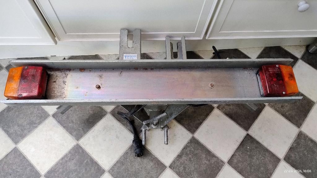 Fietsendrager. Voor 2 fietsen. Weinig gebruikt, Ophalen, 2 fietsen, Gebruikt, Trekhaakdrager