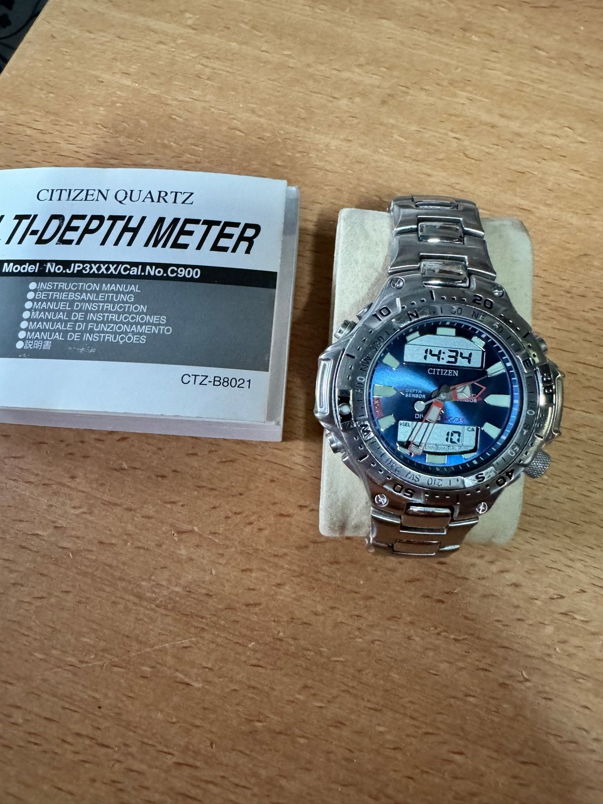Zeldzame Aquamount JP3000 in perfecte staat, Sieraden, Tassen en Uiterlijk, Staal, Ophalen of Verzenden, Zo goed als nieuw, C