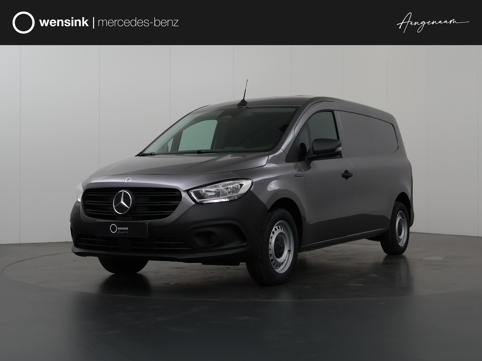 Mercedes-Benz eCitan 112 GB L2 51kWh | Achteruitrijcamera |, Auto's, Stof, Zwart, 1795 kg, 122 pk