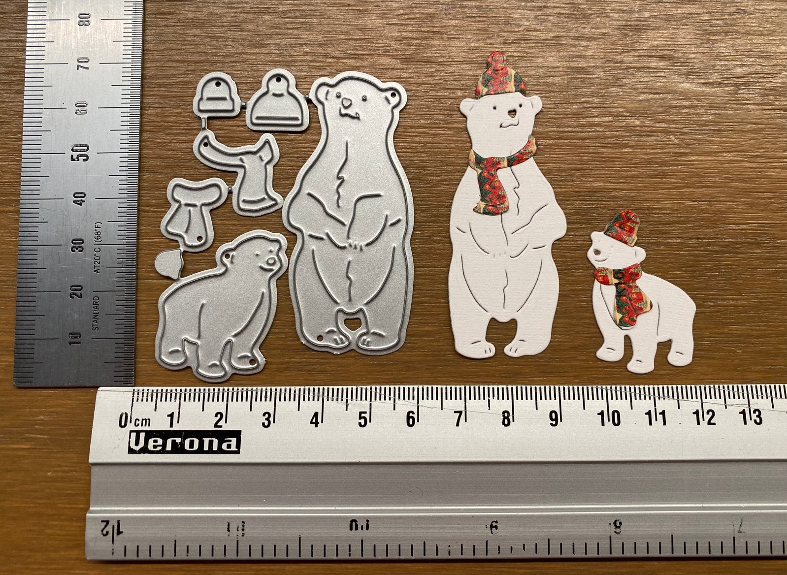 Snijmal ijsberen- Moeder en Kind, Ophalen of Verzenden, Nieuw, Kerst, Pons of Mal