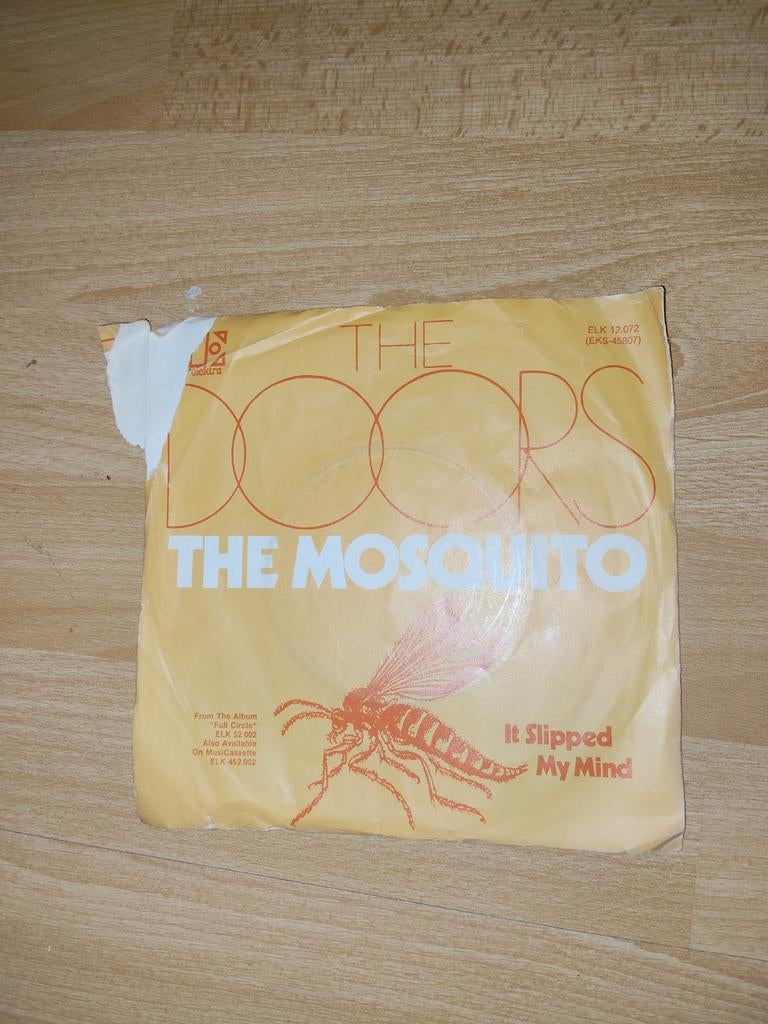 The Doors - The Mosquito / It Slipped My Mind (Single), Cd's en Dvd's, Vinyl Singles, Gebruikt, Originele persing, Single, 1970 - 1979