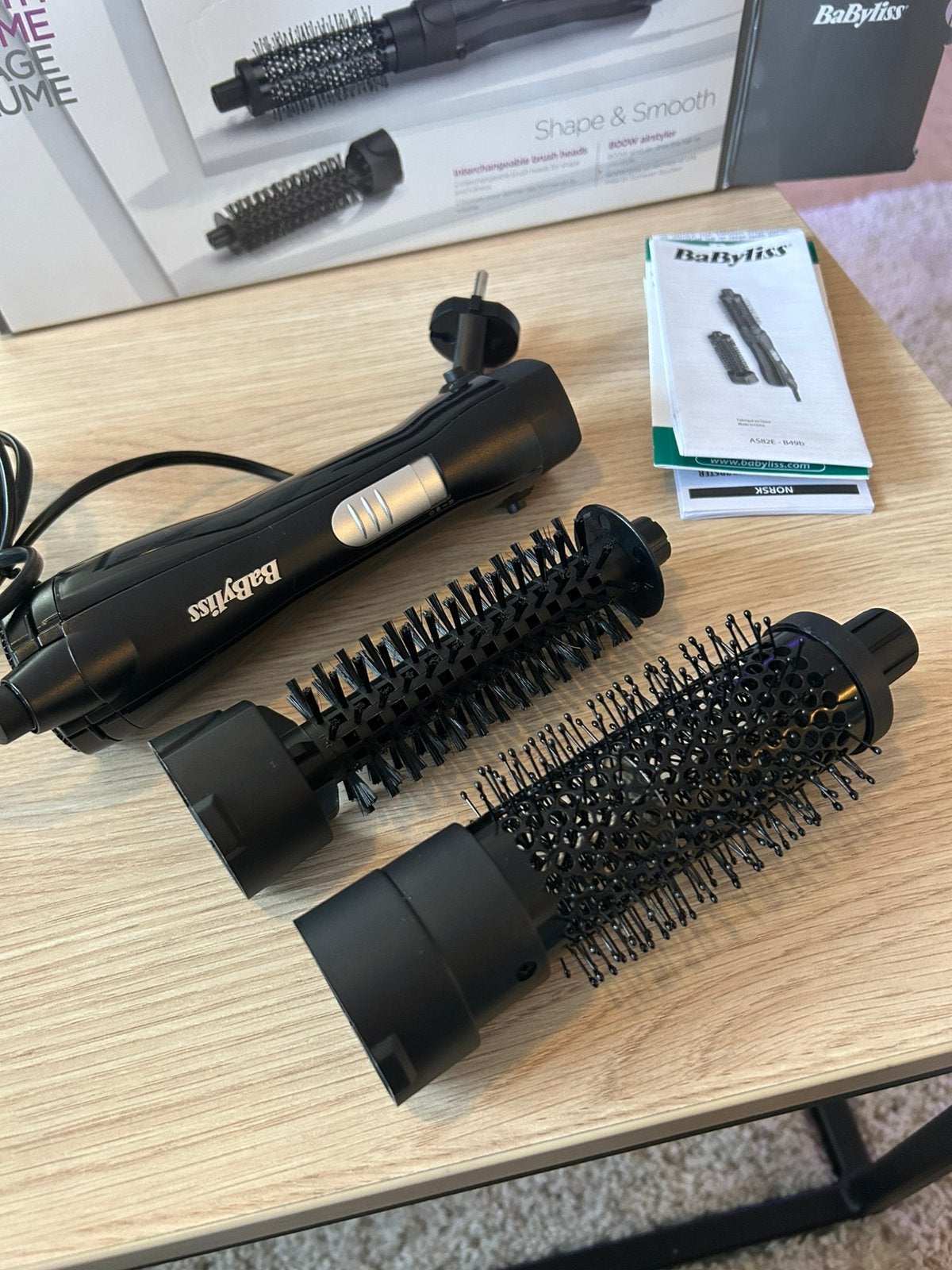 Babyliss shape & smooth airstyler, Ophalen, Zo goed als nieuw