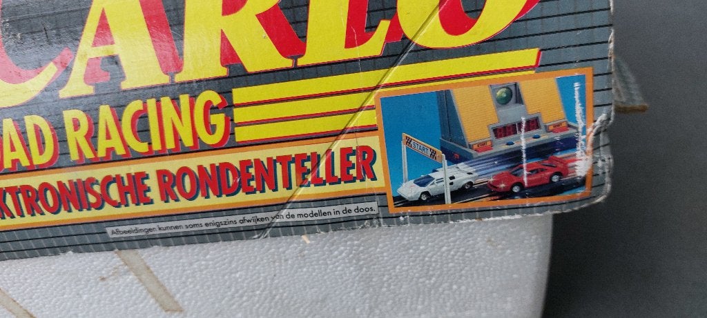 Vintage auto race baan, Elektrisch, Ophalen, Overige merken, Racebaan