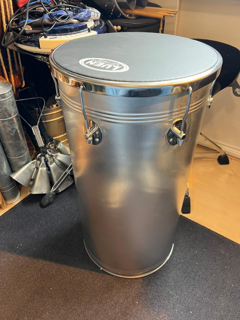 Braziliaanse Tan tan 14” x 70cm met tas, Ophalen, Zo goed als nieuw, Melodische percussie