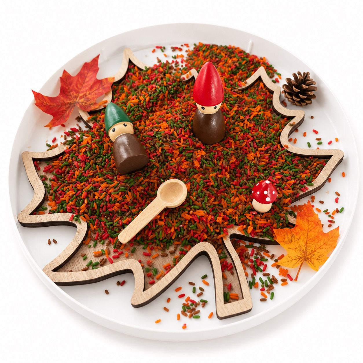 XXL Sensorische Herfst Speelset - Educatief & Creatief, Michelle-eekkie@outlook.com, Nieuw, Ophalen of Verzenden, Mies en Hout