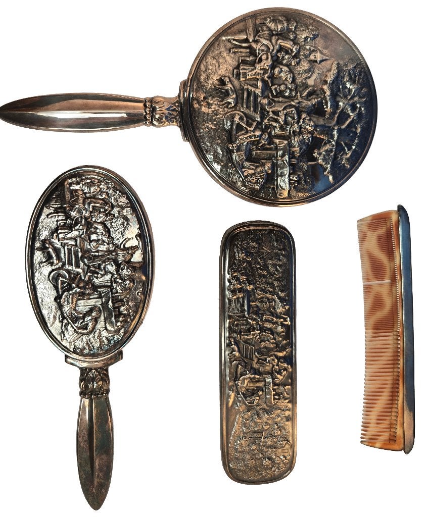 Verzilverd Deens Kapstel, Ophalen, Zilver