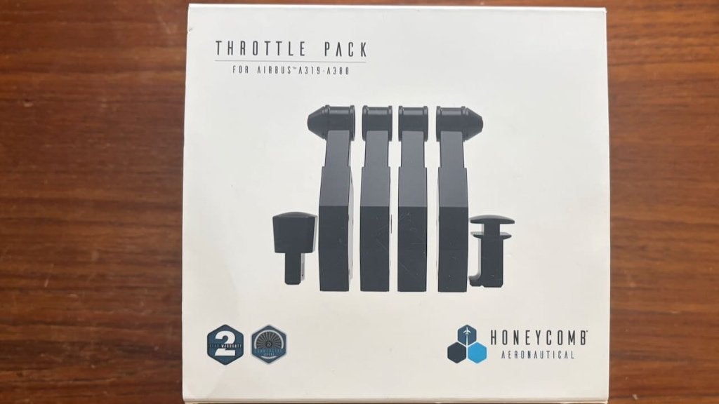 Honeycomb throttle pack voor Airbus, Computers en Software, Ophalen, Zo goed als nieuw, Honeycomb Aeronautical