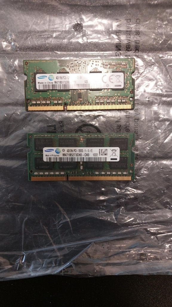 2x 4GB Samsung DDR3 / DDR3L 1600MHz Laptop RAM (8GB totaal), Computers en Software, Gebruikt, 8 GB, DDR3, Ophalen of Verzenden