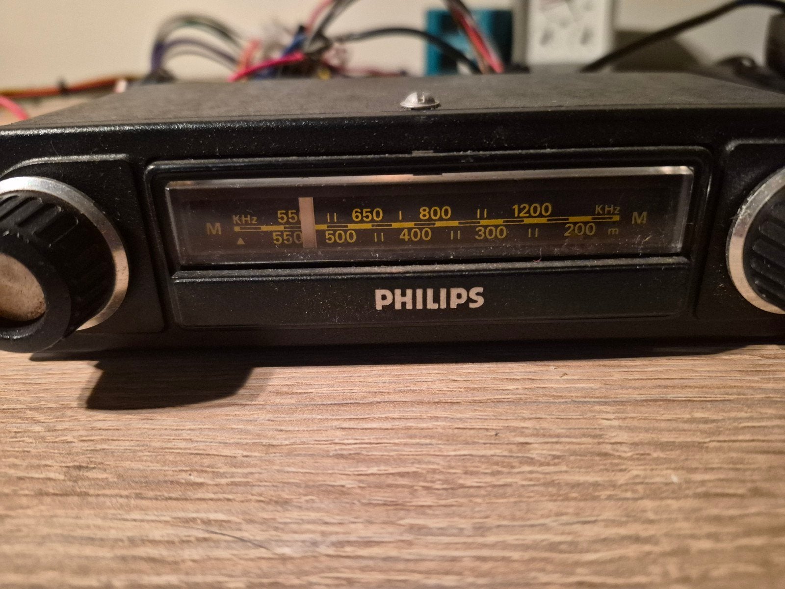 Philips middengolf radio, Ophalen of Verzenden, Gebruikt