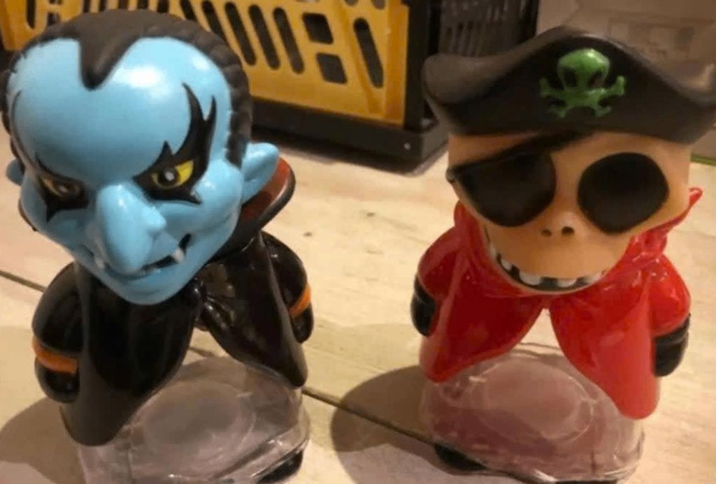 Twee stuks Money-Box spaarpotten, Ophalen, Zo goed als nieuw, Kunststof, Overige thema's