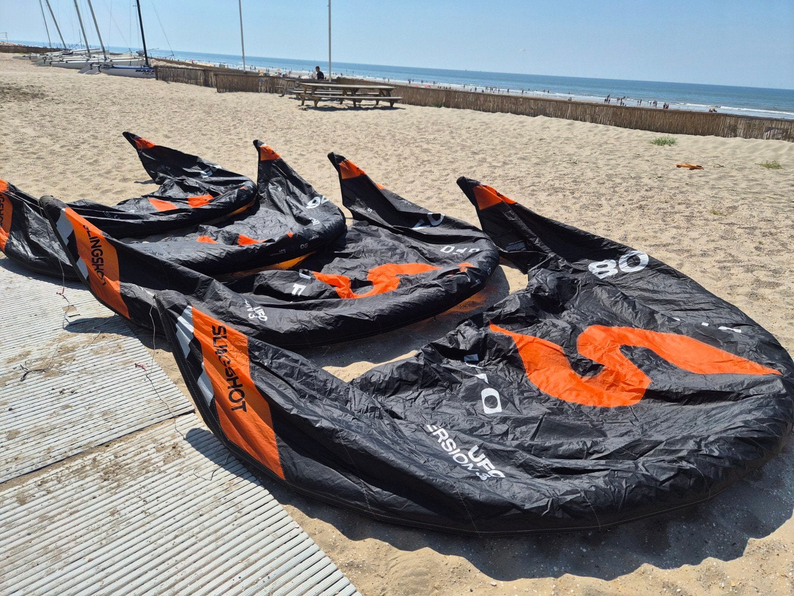 Slingshot UFO v3 5m, 6m, 7m, Watersport en Boten, Kitesurfen, Geen board, Ophalen of Verzenden