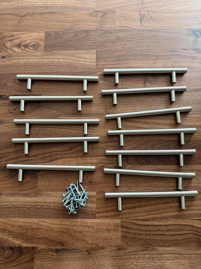 RVS handgreepjes, Ophalen, Zo goed als nieuw, Minder dan 50 cm, Minder dan 100 cm