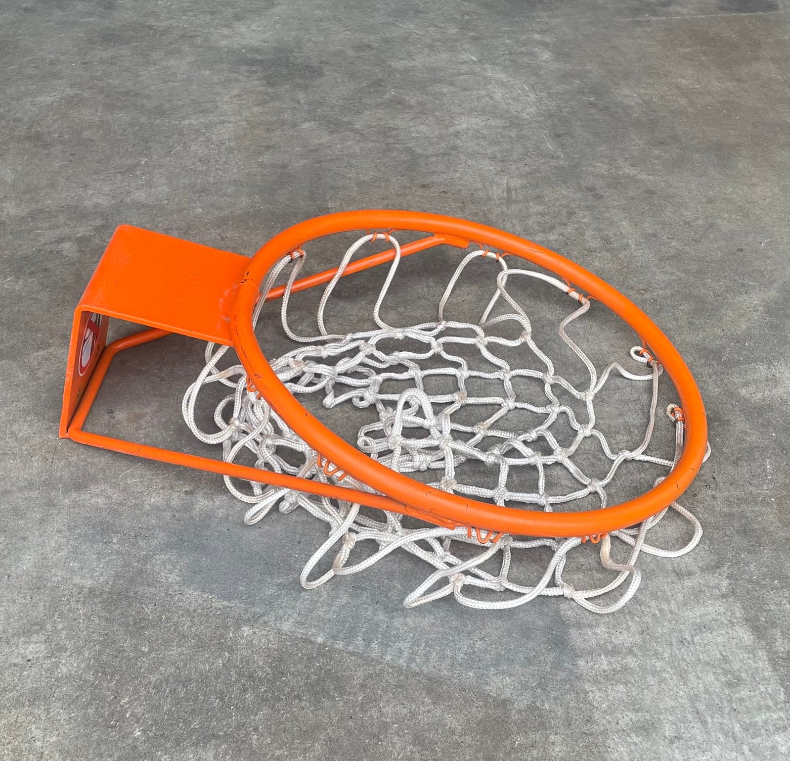 Basketbalring met netje, Ophalen, Gebruikt