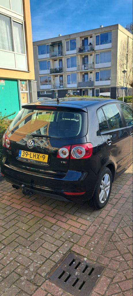 zwarte Golf Plus 1.4 te koop 155 km, Zwart, Origineel Nederlands, Bedrijf, Euro 4