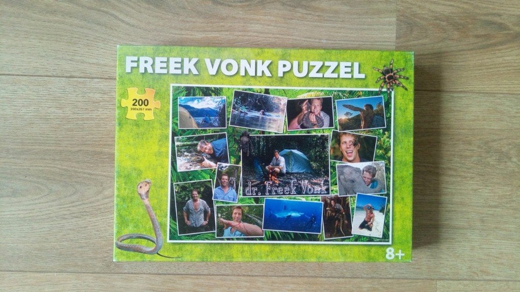 Freek Vonk legpuzzel, Ophalen of Verzenden, Meer dan 50 stukjes, Gebruikt, 6 jaar of ouder