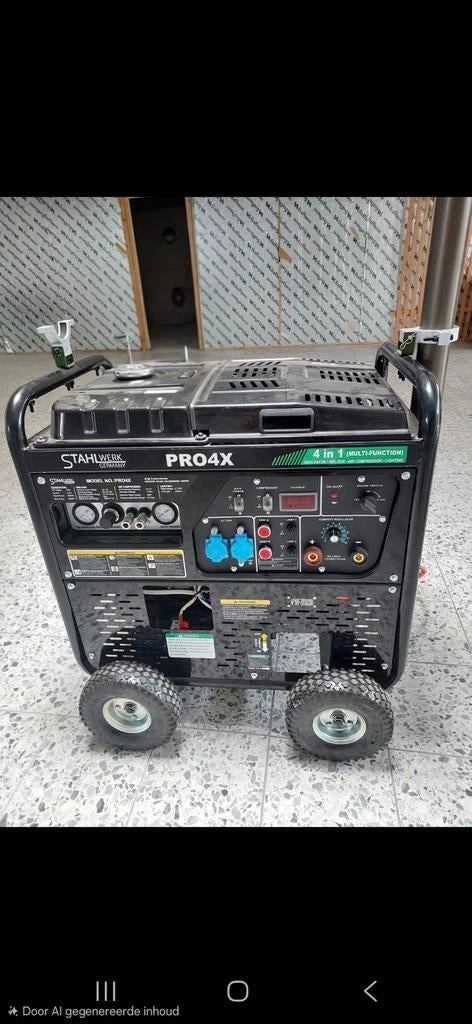 Moet weg! Stahlwerk Pro4x 5 in 1 Multitasker, Ophalen, Nieuw