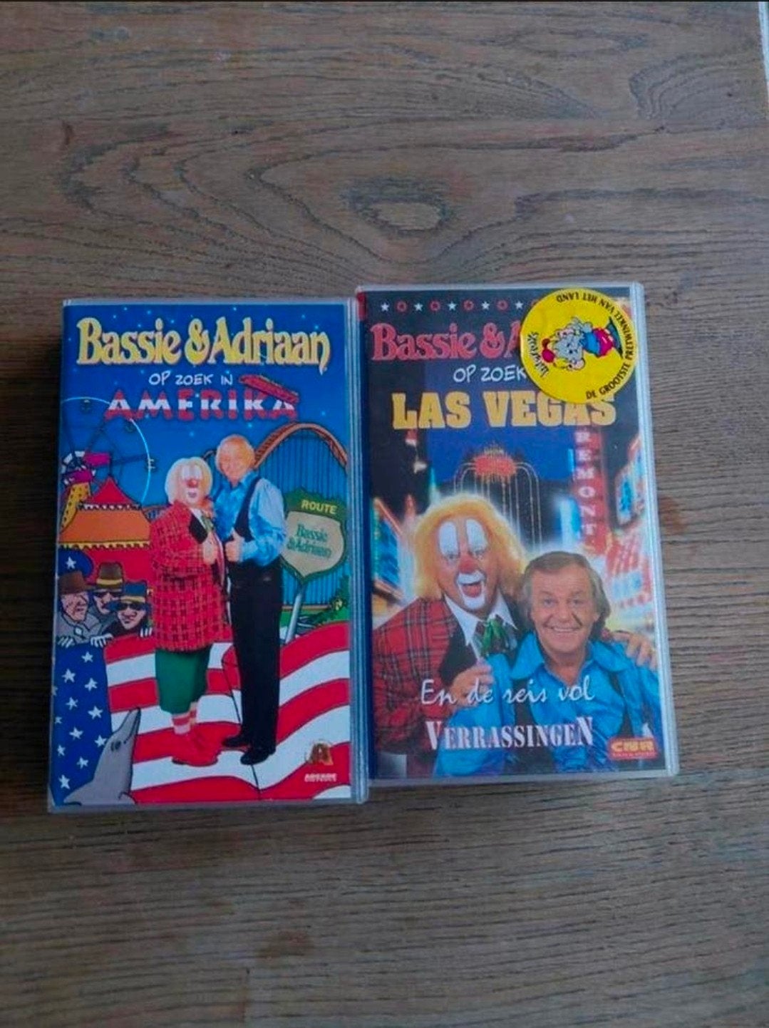 Bassie en Adriaan in Florida & Las Vegas VHS Arcade, Gebruikt, Alle leeftijden, Overige typen, Ophalen of Verzenden
