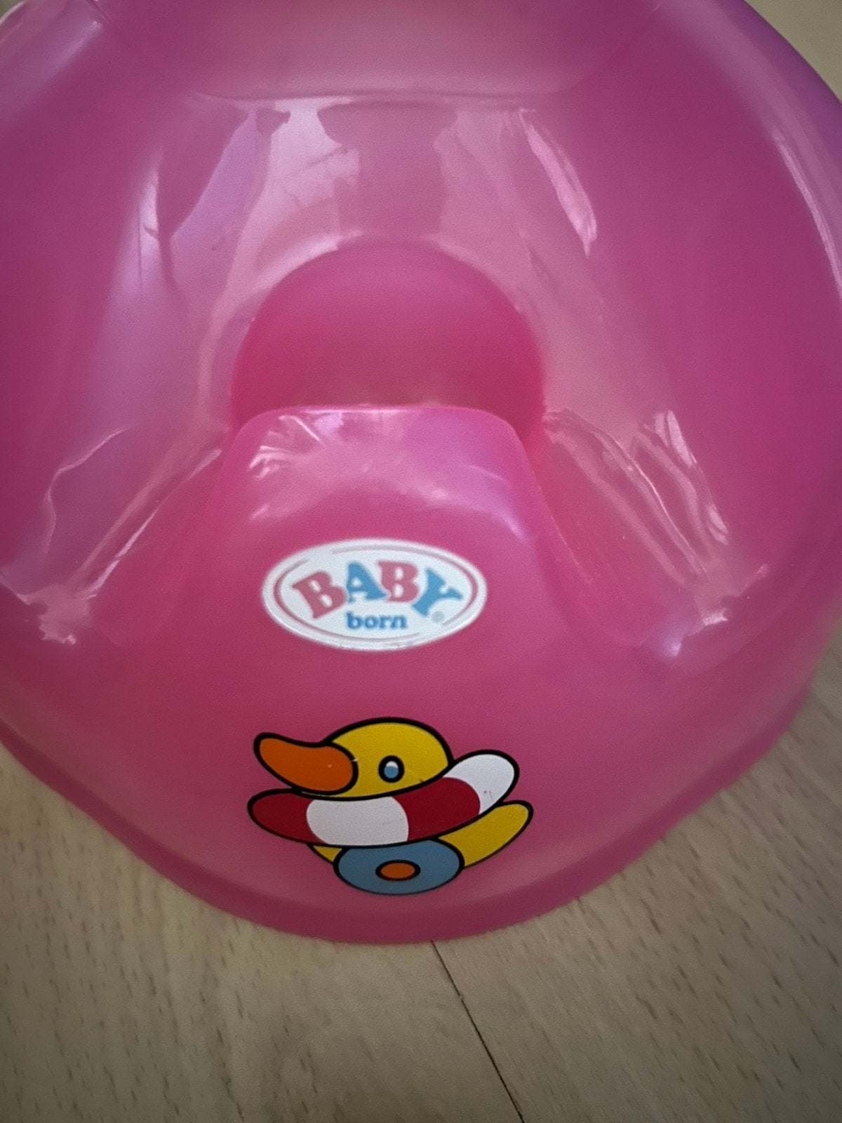 Potje baby born, Ophalen of Verzenden, Zo goed als nieuw, Babypop