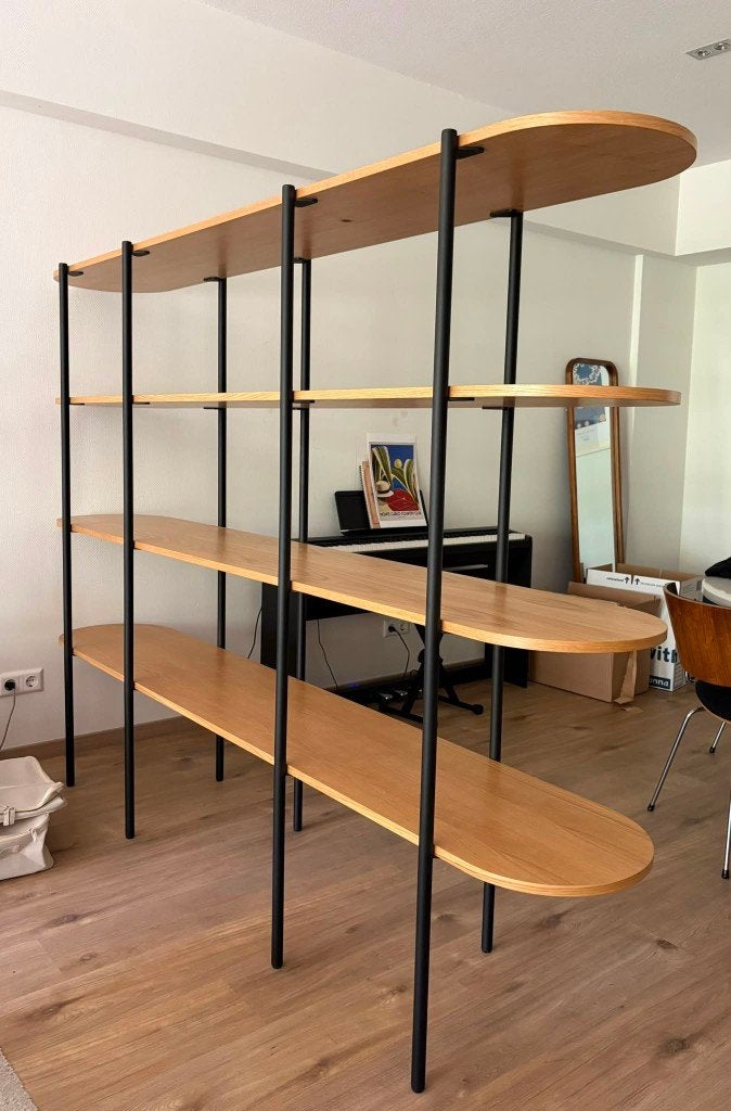 Sonia Shelf Large Oak, Huis en Inrichting, Ophalen, Zo goed als nieuw