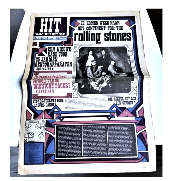 hitweek nr.23 uit 1967, Boeken, Ophalen of Verzenden, Gelezen, Muziek, Film of Tv