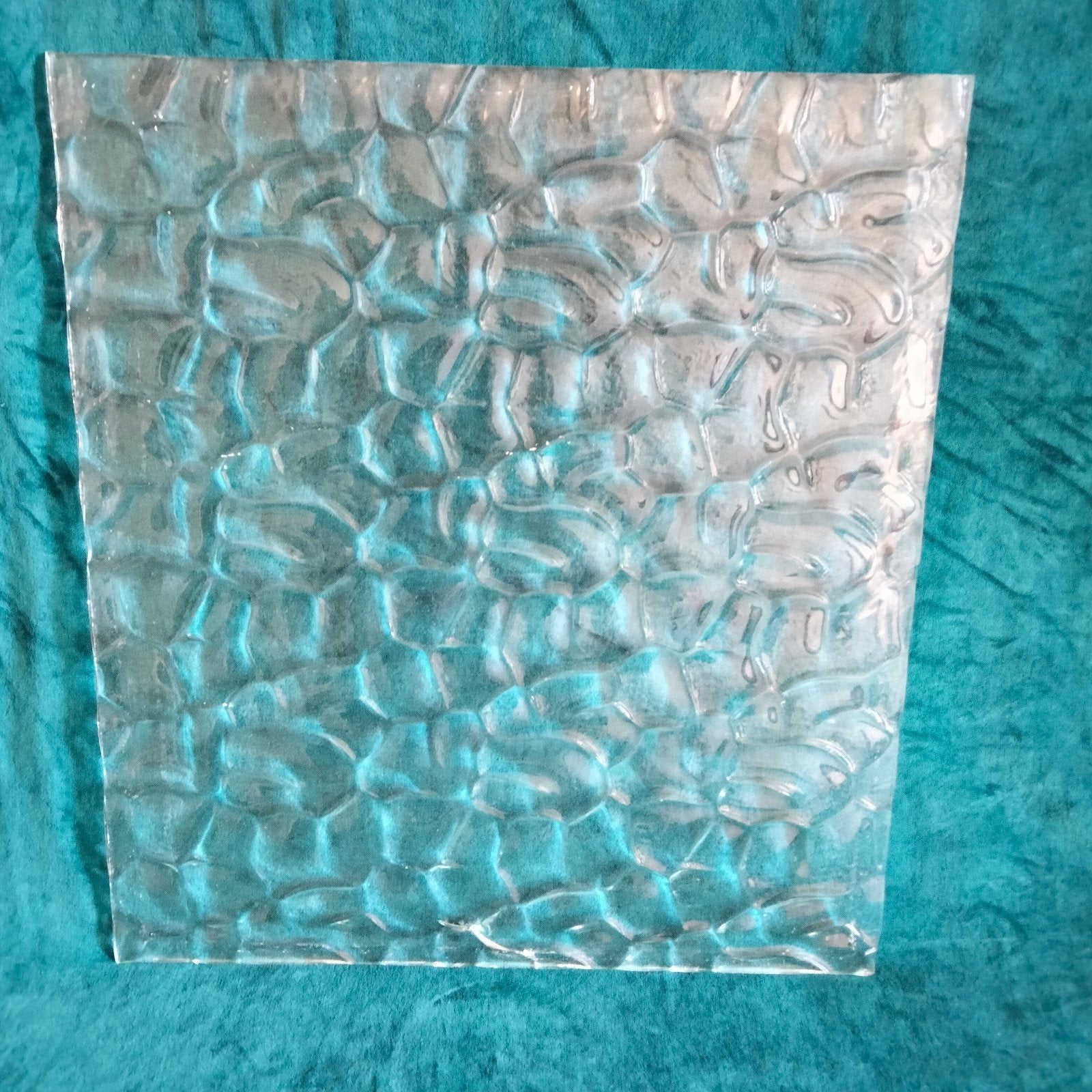 glas platen cobbelestone textuur, Doe-het-zelf en Verbouw, Glas en Ramen, Ophalen of Verzenden, Gebruikt