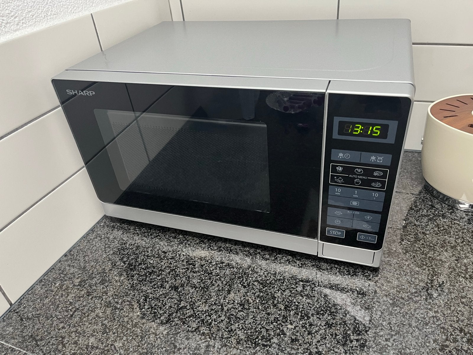 Sharp Combimagnetron - Zo goed als nieuw, Ophalen, Combimagnetron, Grill, Zo goed als nieuw