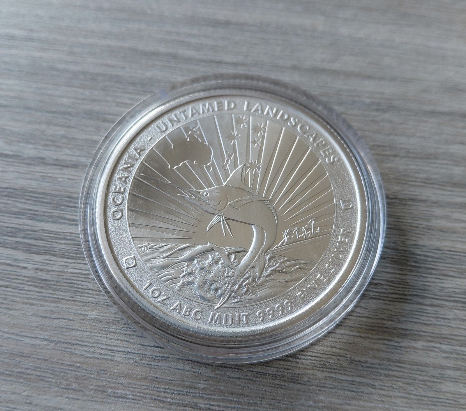 2025 Tokelau 5 Dollars Zilveren Munt - Oceania Untamed, Ophalen of Verzenden, Zilver