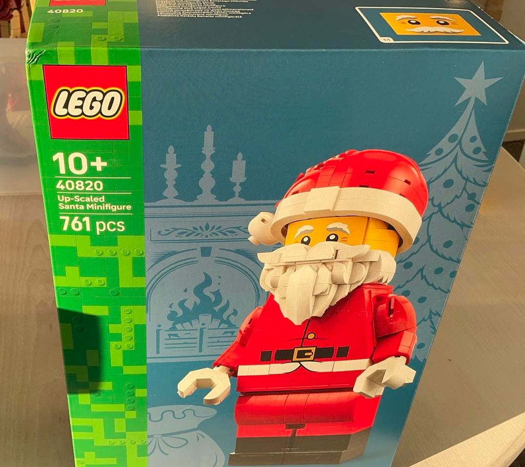 LEGO Minifiguren 40819 - lego 40820 up-scaled Santa. Mijifig, Ophalen of Verzenden, Zo goed als nieuw