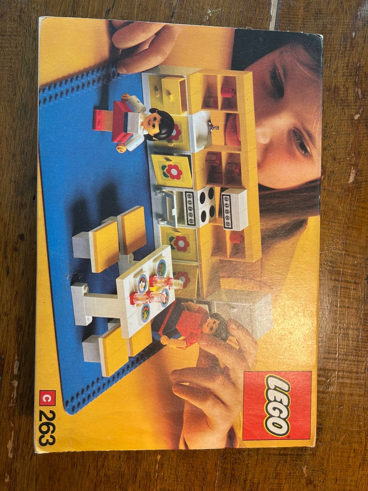 Vintage Lego 263 "Kitchen" (Homemaker serie), uit 1974., Ophalen, Gebruikt, Lego, Compleet