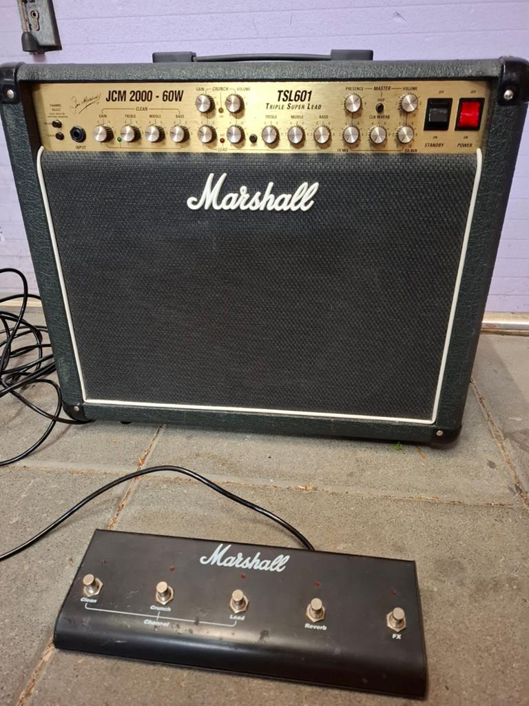 Marshall tsl, Muziek en Instrumenten, Versterkers | Bas en Gitaar, Ophalen of Verzenden, Gebruikt, 50 tot 100 watt