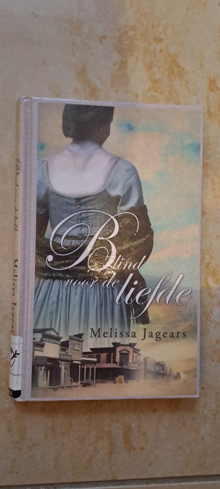 Blind voor de liefde - Melissa Jagears (Romantiek), Boeken, Romans, Gelezen, Amerika, Ophalen of Verzenden