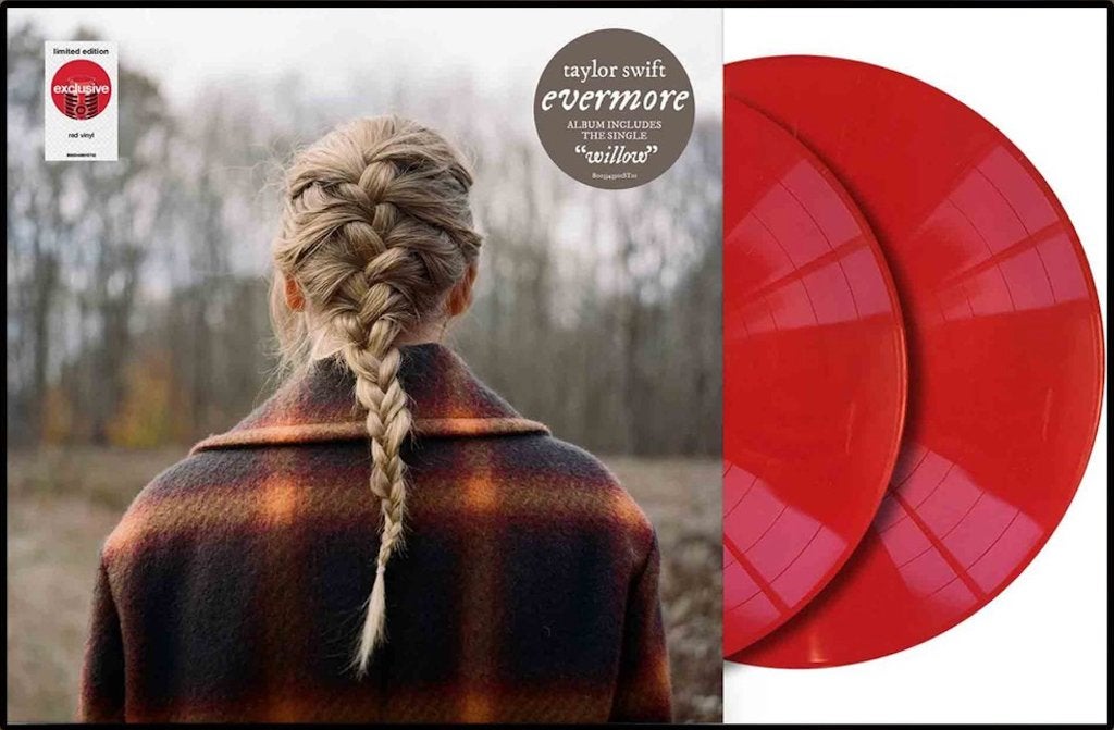 Vinyl 2LP Taylor Swift Evermore RED Vinyl NIEUW, Cd's en Dvd's, Vinyl | Pop, Limited edition, 2020 tot heden, Ophalen of Verzenden