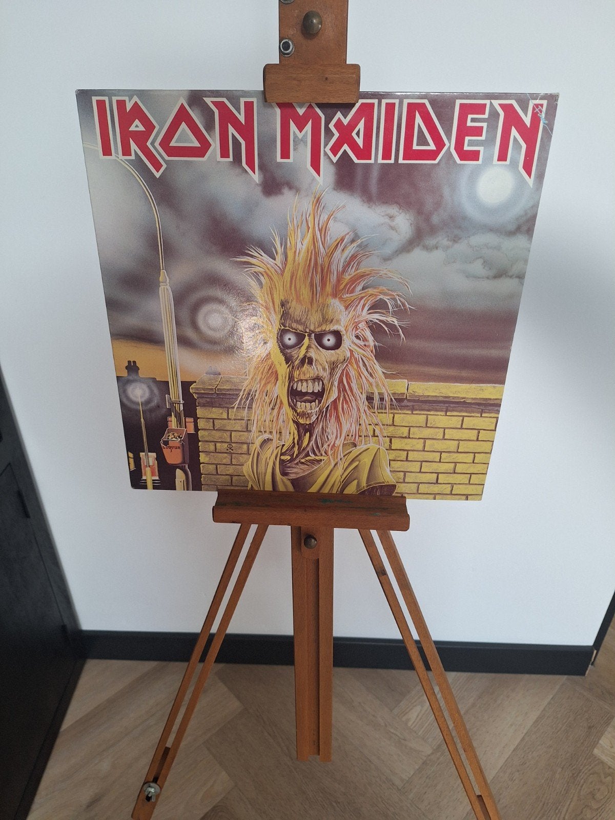 Iron Maiden - Iron Maiden (Originele uitgave 1986) LP, LP, Gebruikt, Originele persing, Ophalen of Verzenden