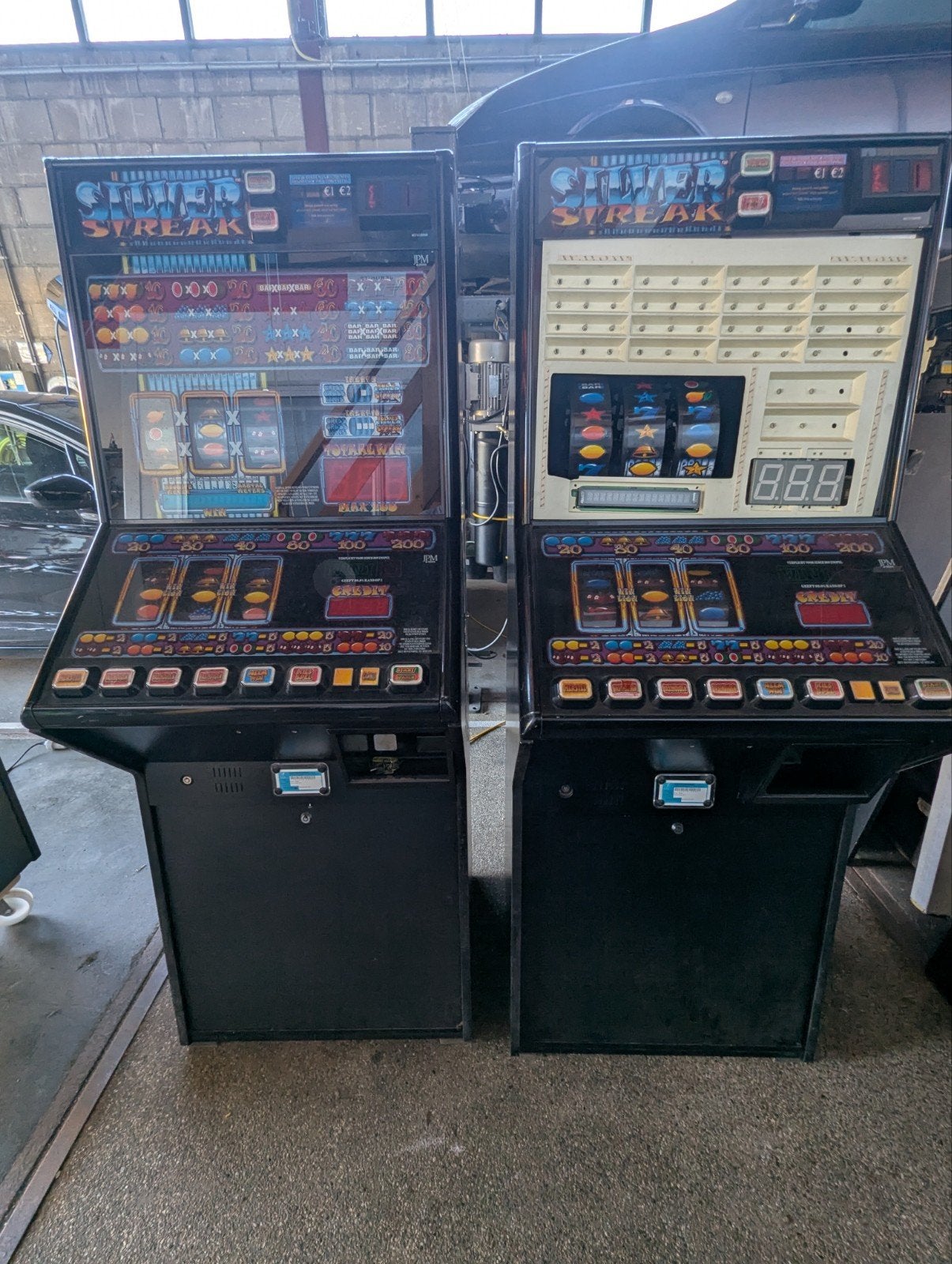 2x Silver Streak gokkast DEFECT, Verzamelen, Automaten | Gokkasten en Fruitautomaten, Euro, Ophalen