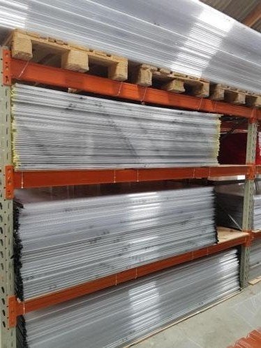 nieuwe polycarbonaat platen 10mm en 16mm helder en opaal wit, Ophalen of Verzenden, Nieuw