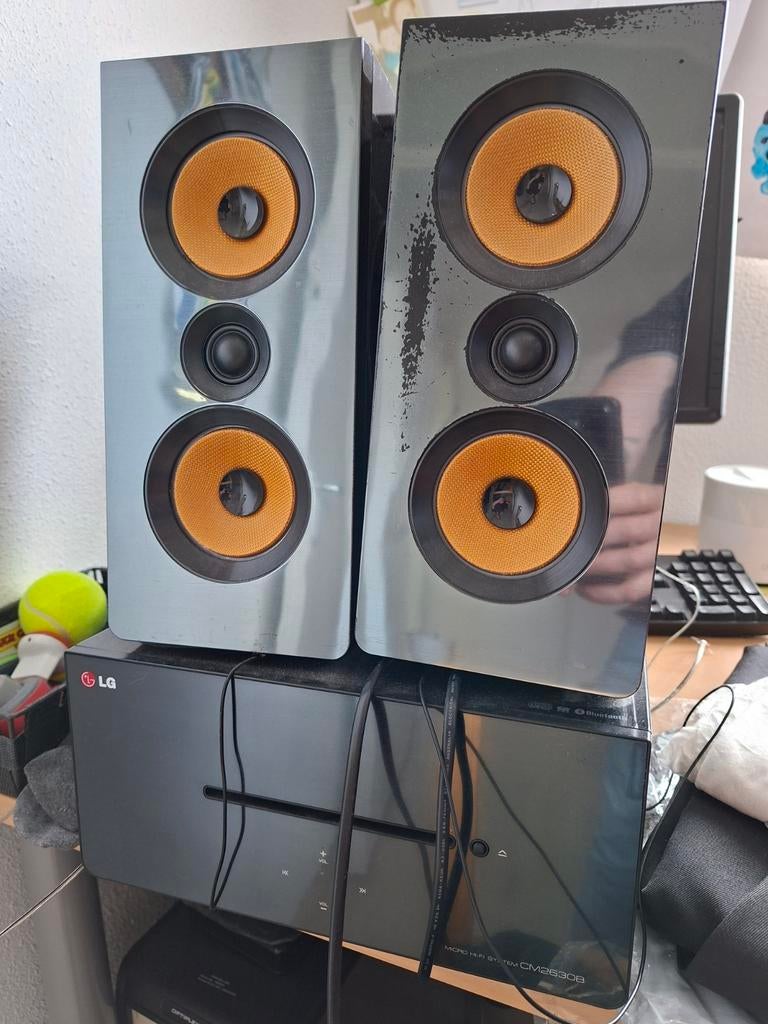 LG miniset met speakers, Audio, Tv en Foto, Stereo-sets, Ophalen of Verzenden