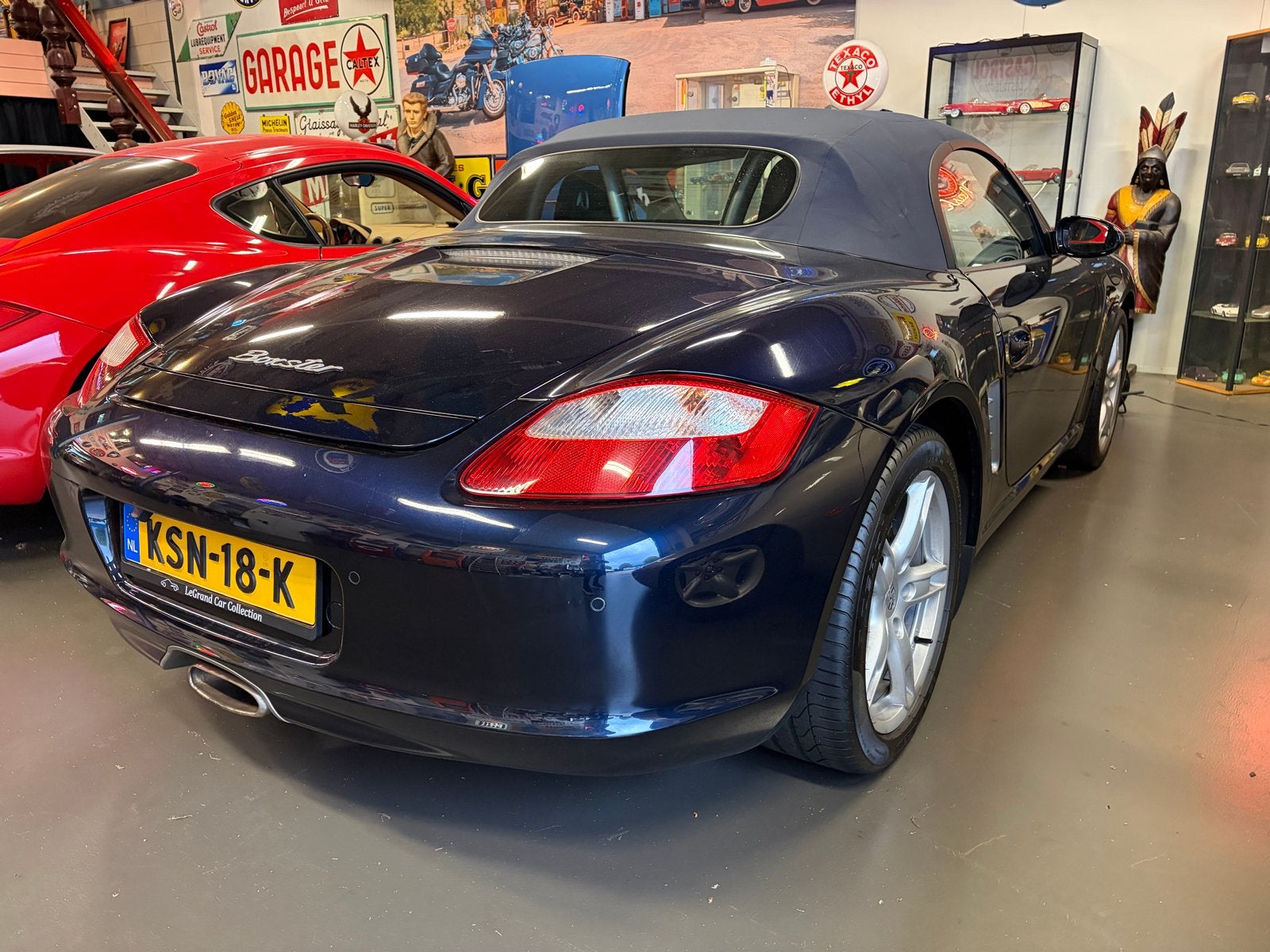 Porsche 2005 winkelnieuw, Auto's, Automaat, Achterwielaandrijving, Zwart, Blauw