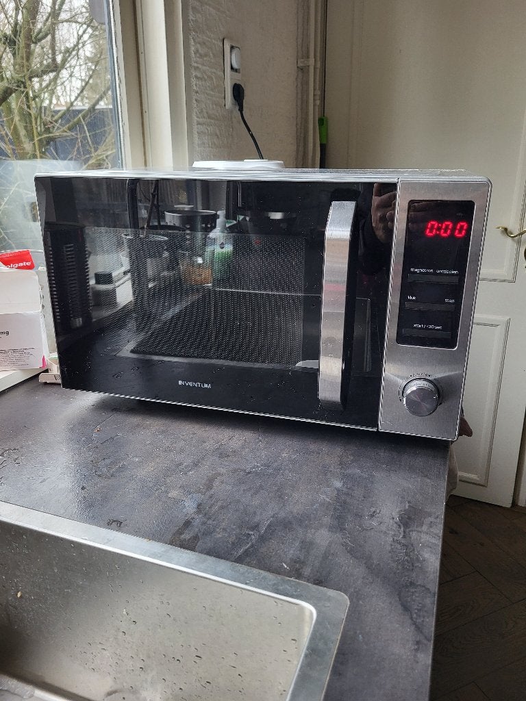 Inventum magnetron, Witgoed en Apparatuur, Magnetrons, Ophalen, Gebruikt, Magnetron, Draaiplateau