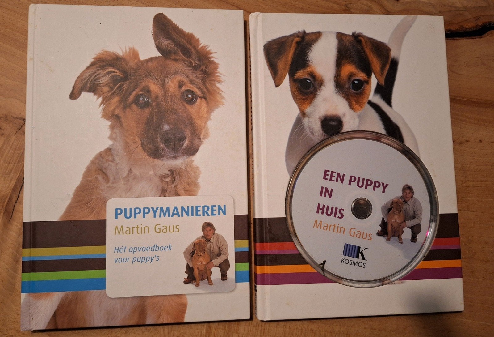Puppymanieren & Een puppy in huis - Martin Gaus (Boek + DVD), Ophalen of Verzenden, Zo goed als nieuw, Honden, Martin Gaus