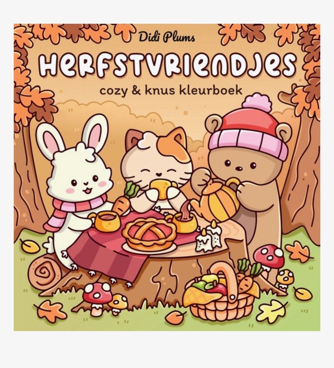 Cozy herfstvriendjes kleurboek, Ophalen of Verzenden, Zo goed als nieuw