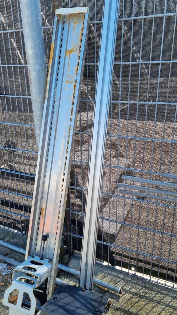 2x ladderhouders voor in bestelbus., Ophalen of Verzenden, Nieuw, Aluminium