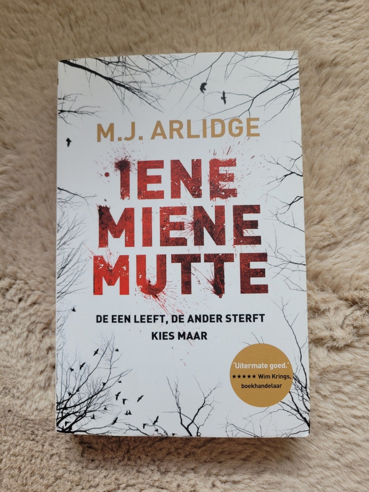 M.J. Arlidge - Iene Miene Mutte, Boeken, Thrillers, Zo goed als nieuw, Ophalen