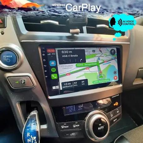 Toyota Prius plus 2010-2015 carplay android radio blieutooth, Ophalen of Verzenden, Nieuw