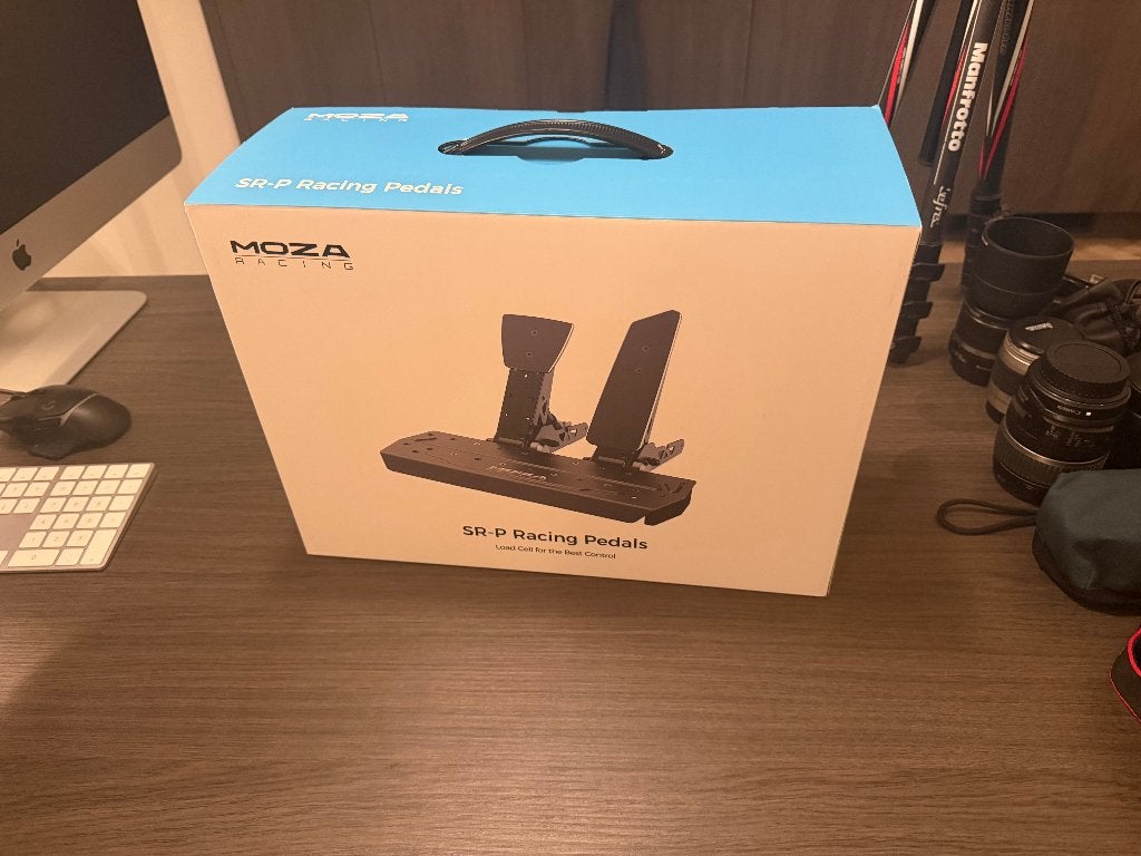 Moza SR-P Racing Pedals (loadcell), Computers en Software, Ophalen, Gebruikt, Moza Racing