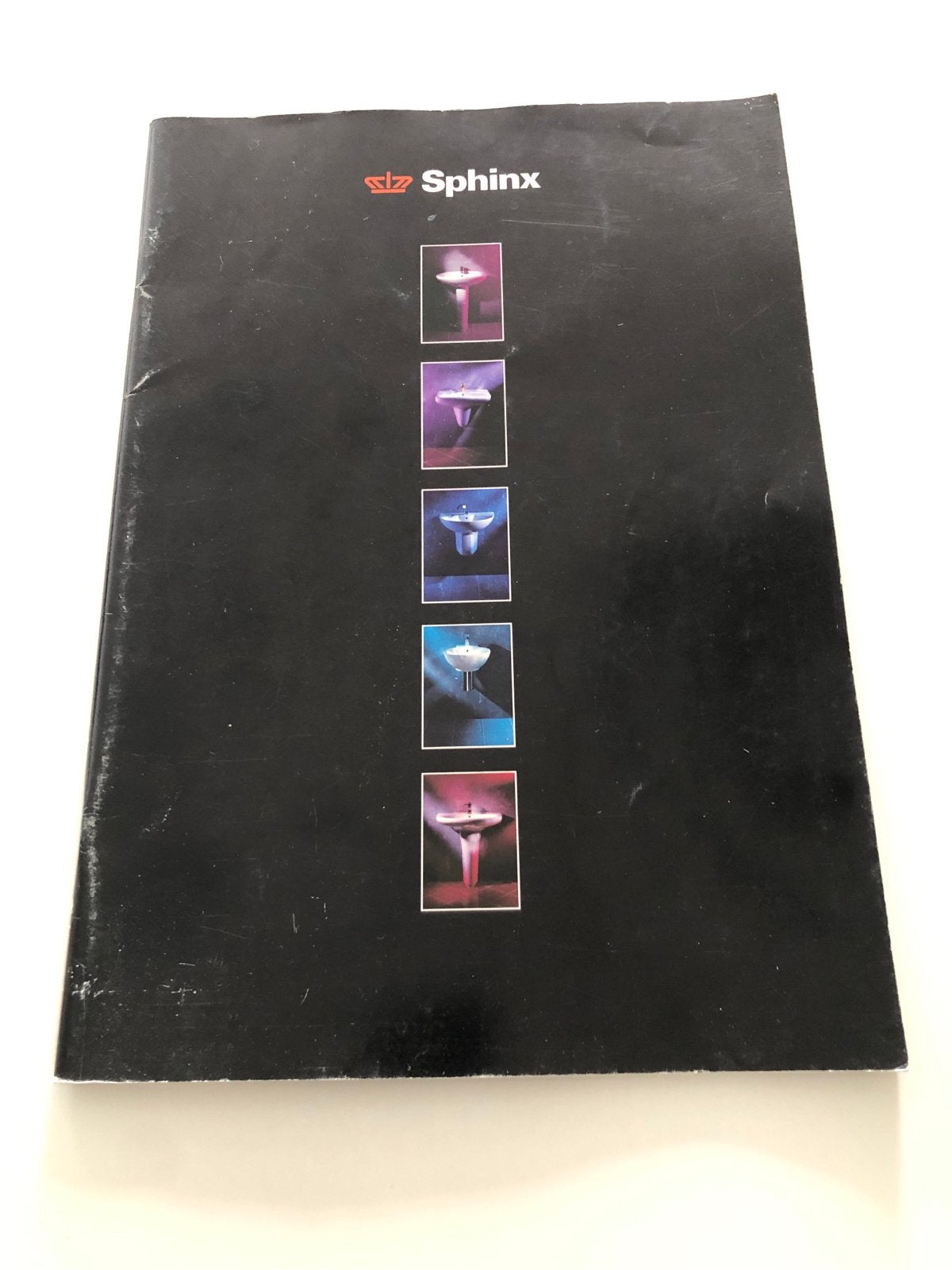 Vintage Sphinx brochure catalogus 1995 badkamer keramiek, Ophalen of Verzenden, Gelezen, Catalogus