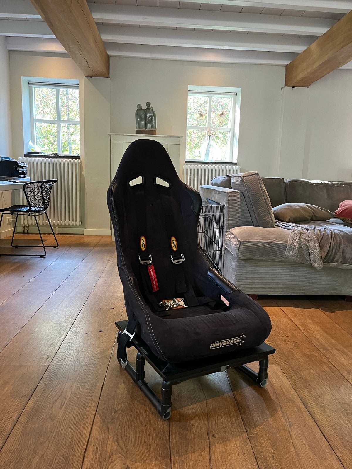 Playseat racestoel met onderstel, Spelcomputers en Games, Playseat, Ophalen of Verzenden, Gebruikt, Racestoel