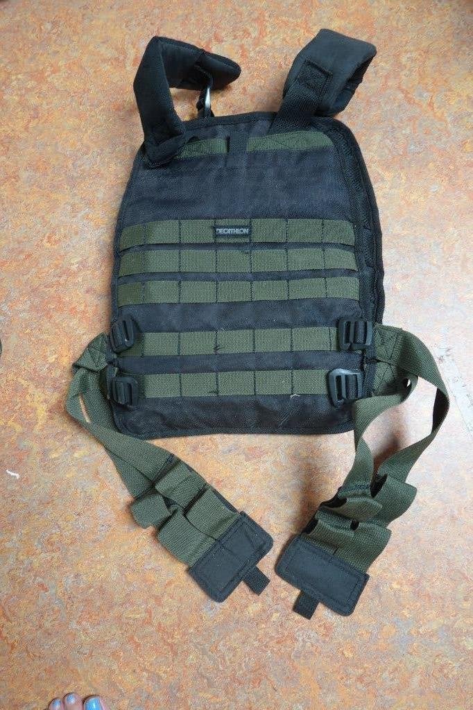 Gewichtsvest (5,5 kg) met extra gewichten, Sport en Fitness, Fitnessmaterialen, Ophalen, Zo goed als nieuw, Overige typen